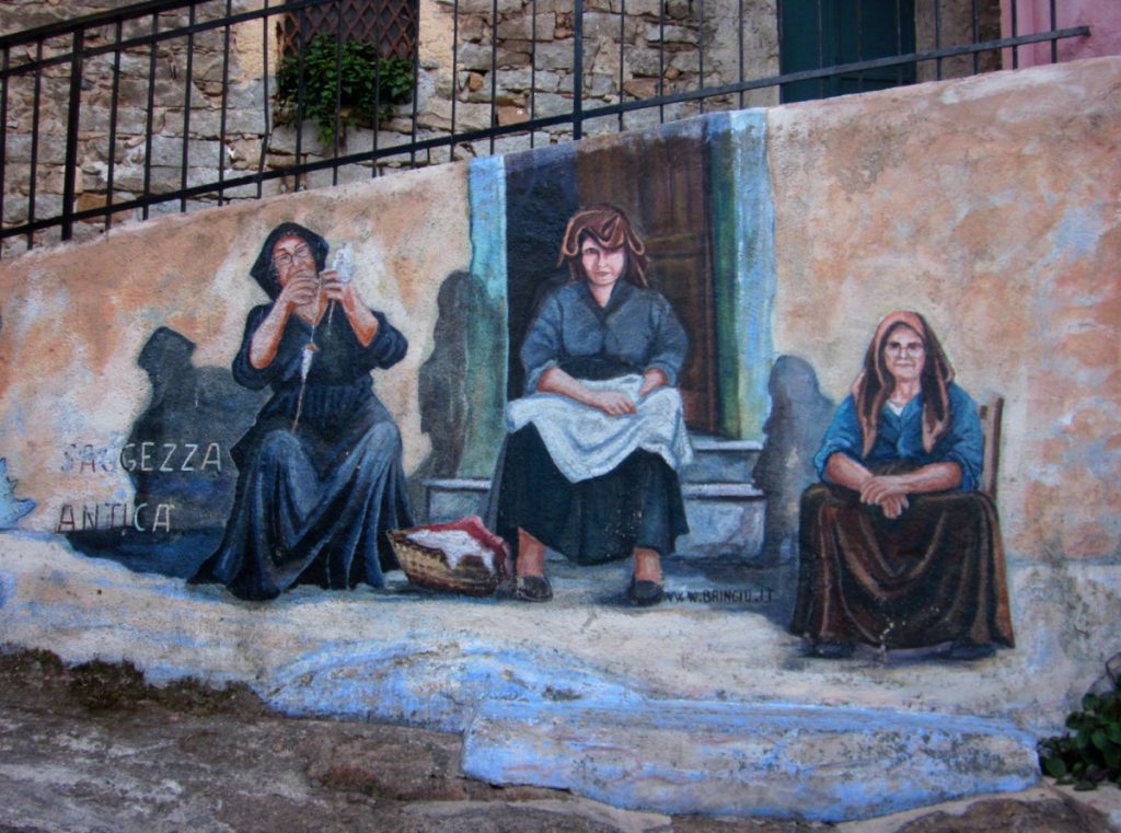 orgosolo murales donne sarde
