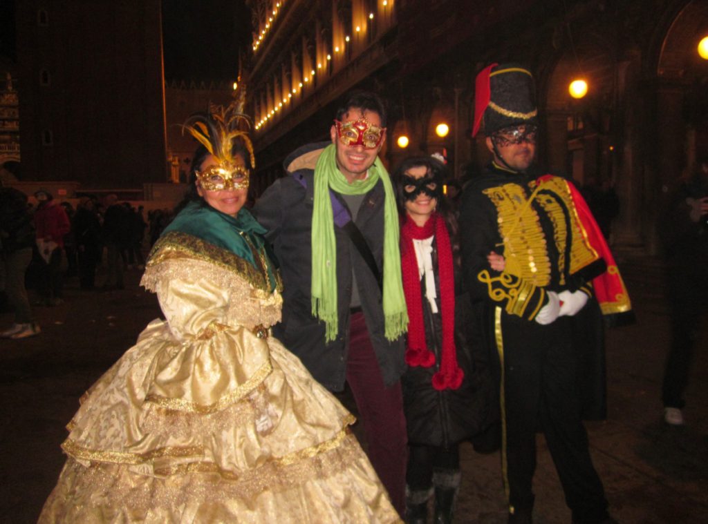 maschere a venezia a capodanno