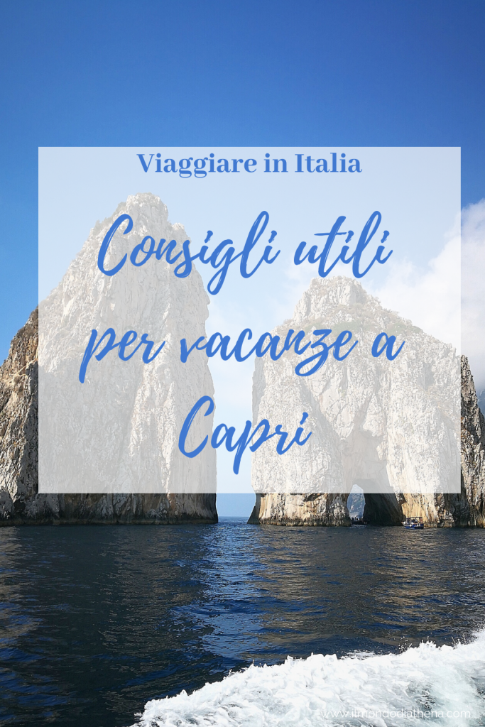 Vacanze a Capri consigli utili