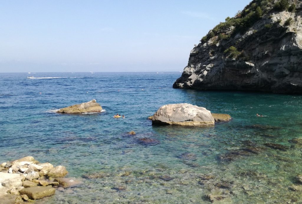 Spiagge italiane: Baia delle Sirene, Massa Lubrense