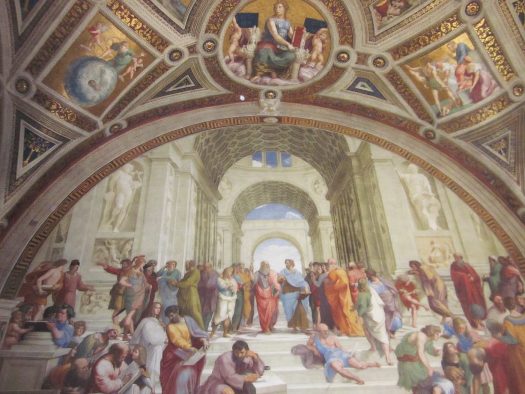 Musei Vaticani: Stanza della Segnatura, La Scuola di Atene