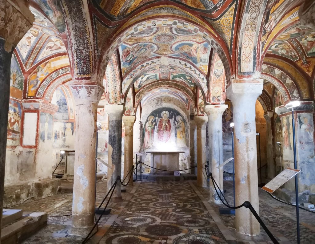 Lazio 2020: Anagni, cripta di San Magno