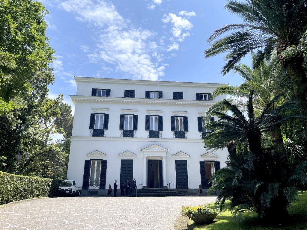 Palazzina Borbonica di Villa Rosebery a Napoli